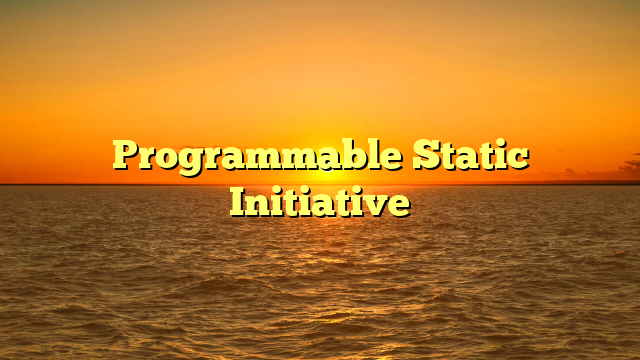 Programmable Static Initiative